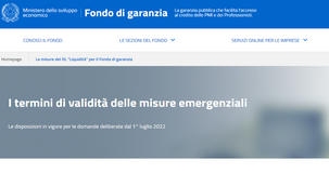 Fondo garanzia PMI, prestiti alle imprese: le misure in scadenza il 30 giugno 2022 e le novità dal 1° luglio