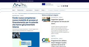 Fondo Nuove Competenze 2022, novità su anticipo e saldo per le domande già presentate