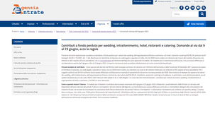 Contributi a fondo perduto wedding, focus sulle criticità: dai tempi ai dati richiesti