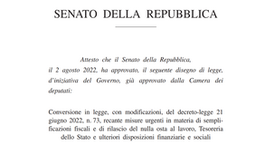 Decreto Semplificazioni 2022, legge di conversione in Gazzetta Ufficiale: testo e novità
