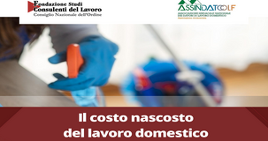 Colf e badanti: lo Stato perde 3 miliardi per il lavoro nero, bisogna ridurre i costi per le famiglie