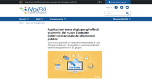 Cedolino NoiPA: pagamento arretrati per i dipendenti pubblici entro il 23 giugno 2022