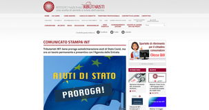 Proroga autodichiarazione aiuti di stato Covid, INT: necessario un confronto sulla semplificazione
