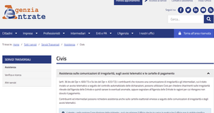 Avvisi bonari IRAP a pioggia e Civis in panne