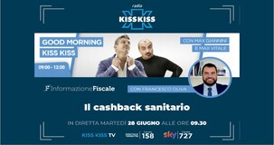 IMU 2022 e cashback sanitario, le novità ai microfoni di Radio Kiss Kiss