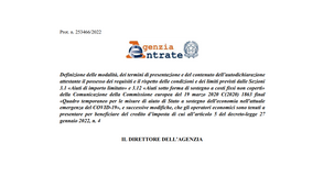 Bonus affitto 2022 imprese turistiche: autodichiarazione entro la scadenza del 28 febbraio