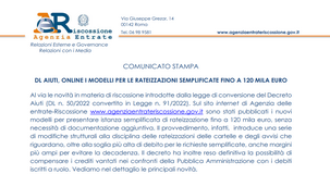 DL Aiuti, rateizzazione cartelle veloce fino a 120.000 euro: dall'AdER i moduli di domanda