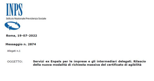 Certificato di agibilità, il nuovo servizio INPS per la richiesta massiva per imprese e intermediari