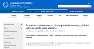 Esenzione ticket sanitario per reddito, equiparati inoccupati e disoccupati