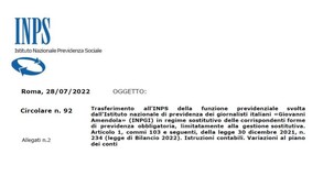 Pensione giornalisti, le istruzioni sul passaggio dall'INPGI all'INPS