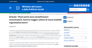 Smart working: dal 1° settembre semplificati gli obblighi di comunicazione