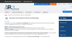 Cartelle esattoriali, attenzione alle truffe: dall'AdER solo PEC e nessun allegato in excel