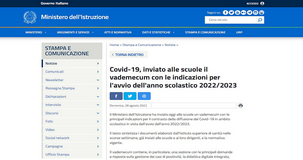 Scuola, anno scolastico 2022/2023 senza DAD per i positivi e mascherine solo per i fragili