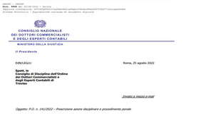 Commercialisti: dal CNDCEC chiarimenti sulla prescrizione dell'azione disciplinare