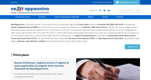Programma NextAppennino, domande dal 1° settembre per le imprese del Centro Italia