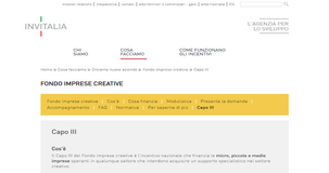 Fondo imprese creative: dal 6 settembre aperto lo sportello per le domande di micro e PMI 