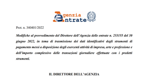 Pagamenti con POS, nuove scadenze per la comunicazione dei dati all'Agenzia delle Entrate