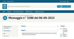 Pagamento pensioni all'estero 2022 e 2023: dal 14 settembre le richieste di accertamento dell'esistenza in vita
