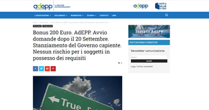 Bonus 200 euro partite IVA, scadenza della domanda online in arrivo
