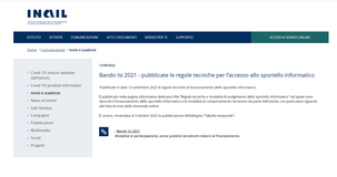 Bando ISI INAIL 2021, pubblicate le regole tecniche per l'invio della domanda 