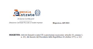 IVA formazione all'estero: i casi in cui è prevista l'esenzione