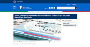 Carta di Identità Elettronica, novità nell'accesso ai servizi online con CIEId