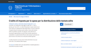 Bonus distribuzione editoriale: come fare domanda per il credito d'imposta