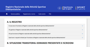 Certificazione natura dilettantistica delle ASD: iscrizione obbligatoria al nuovo registro