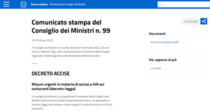 Caro benzina: sconto sul prezzo del carburante prorogato al 18 novembre 2022