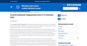 Fondi di solidarietà: dal Ministero del Lavoro le istruzioni per l'adeguamento entro il 31 dicembre