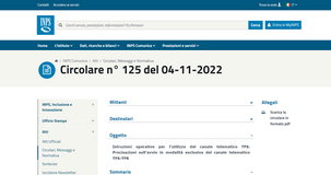 Trattamento di fine servizio: procedura di liquidazione solo online dal 2023, le istruzioni INPS