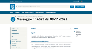 Invalidità civile INPS: il medico può inserire manualmente la sospensione per l'assenza alla visita