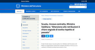 Rinnovo contratto scuola: a dicembre arrivano gli arretrati e un aumento medio di 100 euro