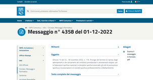Contributi INPS sospesi per società sportive: proroga del versamento al 22 dicembre 2022