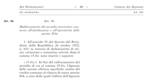 Partite IVA “apri e chiudi”: eliminata la responsabilità dei professionisti