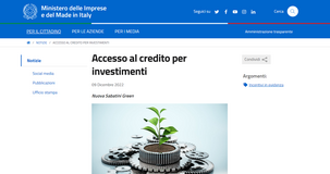 Nuova sabatini green: domande dal 1° gennaio 2023 per il contributo maggiorato 