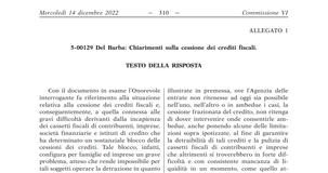 Superbonus e cessione del credito: i chiarimenti sul divieto di frazionamento