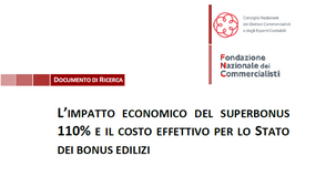 Superbonus 110 per cento: per ogni euro pubblico speso rientrano 0,43 euro