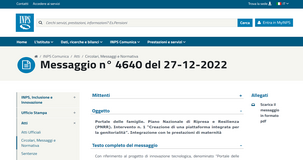 Maternità e congedo parentale: tutte le prestazioni integrate nel portale delle famiglie INPS 