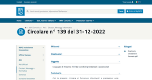 Contributi INPS: le istruzioni per il conguaglio di fine anno 2022