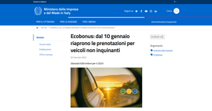 Ecobonus auto: nuove prenotazioni dal 10 gennaio 2023