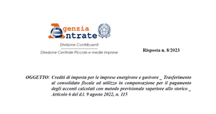 Bonus energia imprese, i limiti all'utilizzo: in compensazione ed entro la scadenza