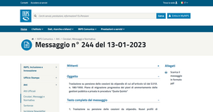 Cessione del quinto: i piani di trasferimento su pensione migrano nella nuova procedura 