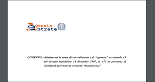 Ravvedimento speciale al test delle cause ostative
