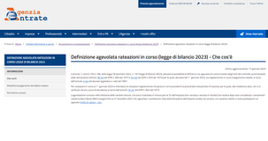 Definizione agevolata avvisi bonari: calcolo online di sanzioni ed interessi