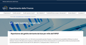 Due per mille IRPEF, gli italiani donano 20 milioni di euro ai partiti politici
