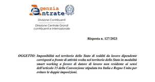 Smart working, con datore di lavoro estero si può lavorare in Italia senza cambiare la residenza?