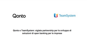 Open banking per le imprese: siglata la partnership tra Qonto e TeamSystem