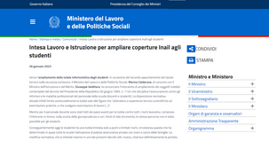 Infortuni nelle scuole, ampliamento delle coperture INAIL agli studenti