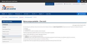 Bonus acqua potabile 2023: come richiederlo entro la scadenza del 28 febbraio